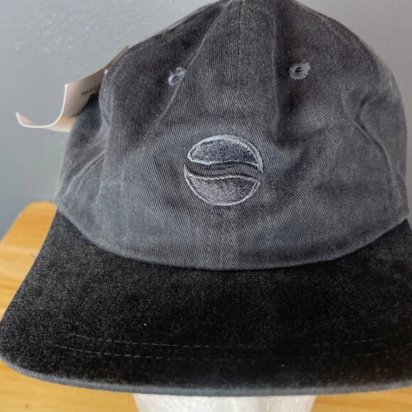 Vintage Pepsi Stuff Denim Hat Black Embroidered Logo Adjustable Strapback NWT - Picture 2 of 10